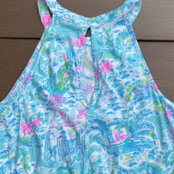 Lilly Pulitzer Girls' Big Mini Pearl Romper - Picture 5 of 5